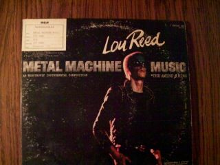1975 Lou Reed Vinyl Lp Metal Machine Music 2 Record Set