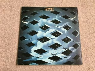 The Who Tommy Double 2 X 12 " Vinyl Lp Track 1973 Tri - Fold Sleeve Reissue Pinball