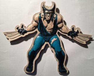 Wolverine 1 1988 - 1st Series Promo Plastic 3d Vac - U - Form Store Display - Rare
