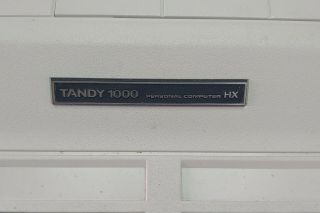 Vtg Tandy 1000 Hx Personal Computer Pc Floppy Drive W Cord Model 25 - 1053