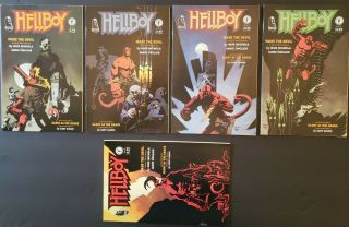 Hellboy: Wake The Devil Complete Set 9.  2 - 9.  6
