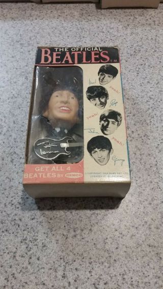 The Beatles Vintage Beatles Remco Doll With Box 1964 - John Lennon