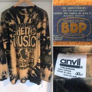 Bdp Boogie Down Productions Krs One 1990 Tour T Shirt Ticket Xl Rare Vintage