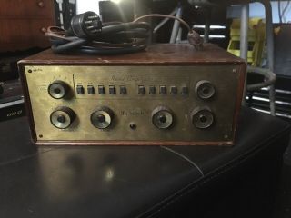 1 Vintage Mcintosh C - 8 Tube Pre - Amplifier