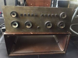 1 vintage Mcintosh C - 8 tube pre - amplifier 2