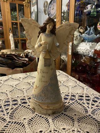 Pavilion Gift Co Elements Bless This Home Angel 82002 - 11”