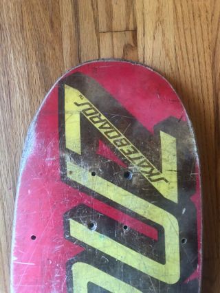 Vintage Santa Cruz Eric Dressen Rare Ever - Slick Deck Skateboard 2