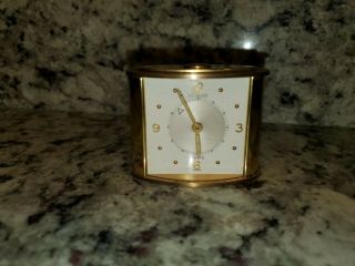 Vintage Art Deco Jaeger Lecoultre 8 Day Memovox Alarm Clock