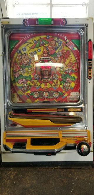 Rare Sankyo Pachinko Machine Vintage Pinball Pin Ball Vtg Game With Game Balls