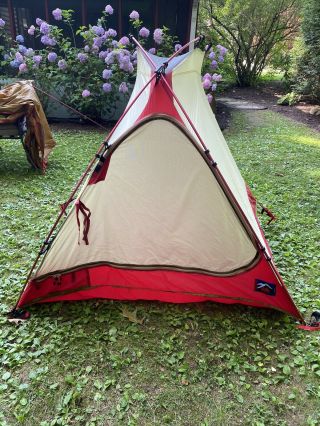 Vintage Moss Starlet Gt 2 - Person,  3 - 4 Season Tent W/ Footprint And Rainfly