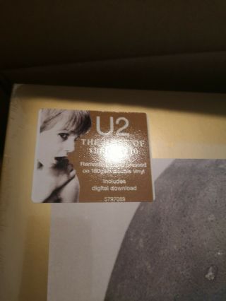 U2 The Best of 1980 - 90 Double Vinyl LP heavyweight 180g - & RRP£25 3