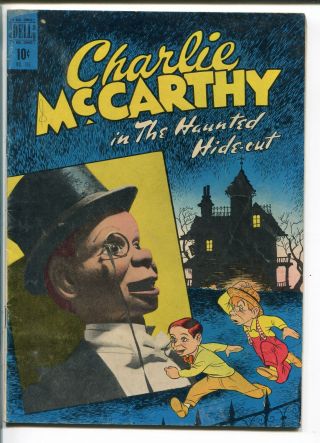 Charlie Mccarthy - 196 - 1948 - Four Color - Haunted Hide - Out - Vg,