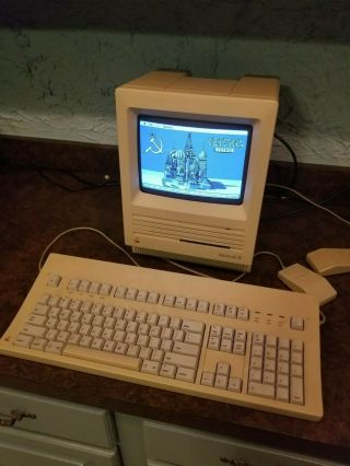 Vintage Apple Macintosh Se Desktop Computer - M5011