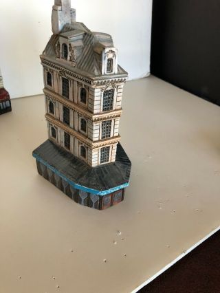 Aux Deux Magots Vintage Jp Gault Provence Miniature Clay Paris House