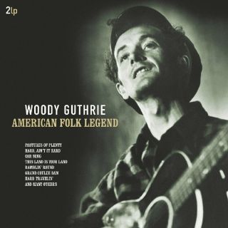 Woody Guthrie American Folk Legend Best Of 37 Songs 180g Vinyl 2 Lp
