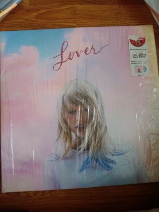 Taylor Swift - Lover - 2 Lp Vinyl Set - Target Exclusive Pink & Teal Vinyl
