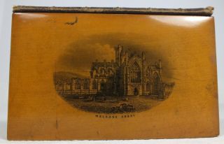 Mauchline Treen Ware Book Poetry Of Sir Walter Scott Lady Of The Lake
