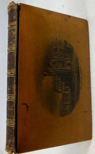 Mauchline Treen Ware Book Poetry Of Sir Walter Scott Lady Of The Lake 3