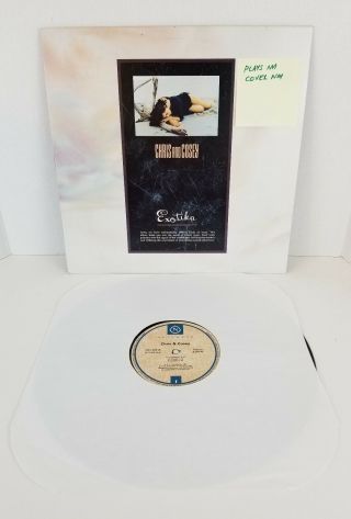 Chris And Cosey Exotika Nm Lp Ntl30016 Canada Capitol 1987