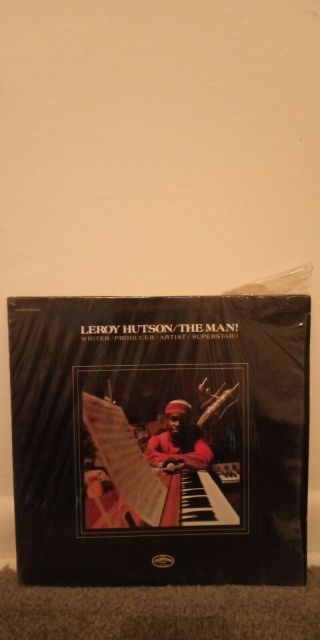 Lp Leroy Hutson The Man Curtom Crs 8020 M -