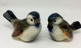 Vintage Goebel Bird Figurines Sparrows West Germany