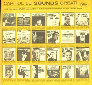 Dean Martin Dino lounge Rat Pack Return to Me stereo LP Capitol ST - 1659 1962 EX 3