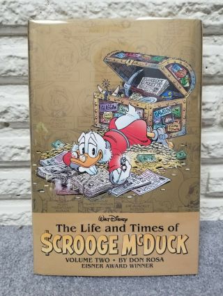 The Life & Times Of Scrooge Mcduck Vol 2 Hardcover Don Rosa Disney Boom 1st Prin