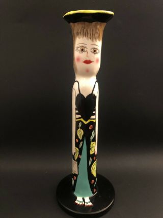 Bella Casa Bud Vase/candle Holder,  Susan Paley By Ganz " Sara’s Sarong”