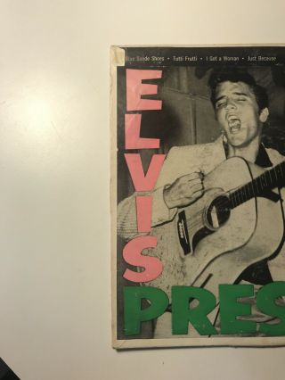 elvis presley blue suede shoes Rca Epa 747 Ep Rare With Sleeve Vg 12 Pics 2
