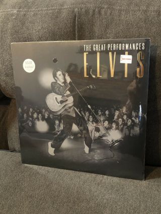 Elvis Presley The Great Performances Lp Bmg Rca 2227 - 1 - R Sticker