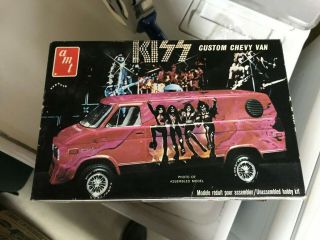 Vintage 1977 Amt Kiss Custom Chevy Van Kit Unbuilt 2501