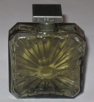 Vintage Guerlain Vol De Nuit Baccarat Style Perfume Bottle & Stopper - 3 " Ht