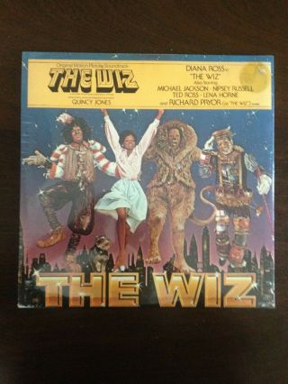 The Wiz (lp) Diana Ross & Michael Jackson (motown) 