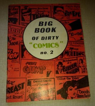 Big Book Of Dirty Comics No 2 - 1970s Era