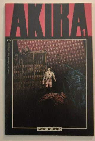 Akira 1 1st Print Epic Comics (marvel) Katsuhiro Otomo 1988 Nm