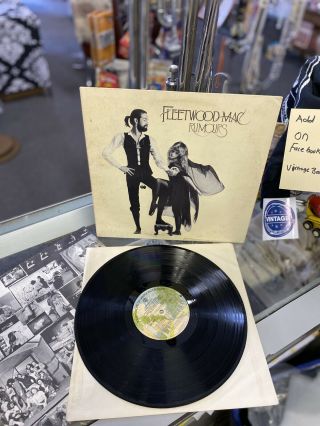 Fleetwood Mac - Rumours - Vinyl Record Album Lp (1977 Warner Bros.  Bsk 3010) Ex