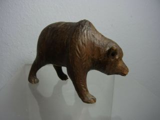 Vintage German Black Forest Carved Wood Bear P
