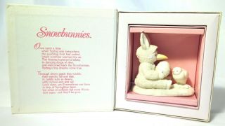 Dept 56 Snowbunnies Are You My Mama? Spring Easter Bunny Rabbit Chick Snowbabies