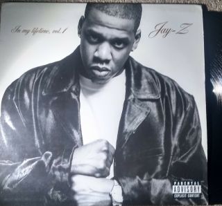 Rare Hip Hop Lp Jay - Z In My Lifetime Vol.  1 Vg,