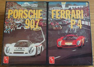 Vintage Kits Of Ferrari P4,  Porsche 907,  Ford Gt,  & Chaparral
