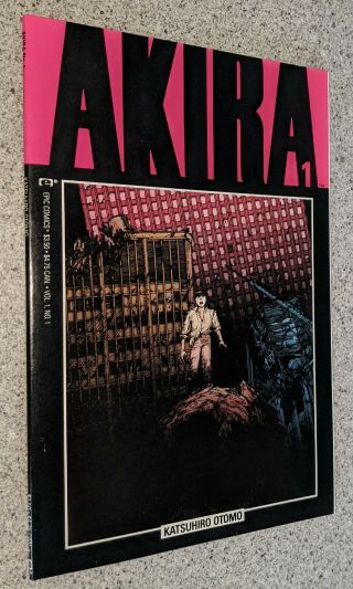 Akira 1 Nm Marvel 1988 1st Print Katsuhiro Otom Cover 1st App Kaneda & Tetsuo