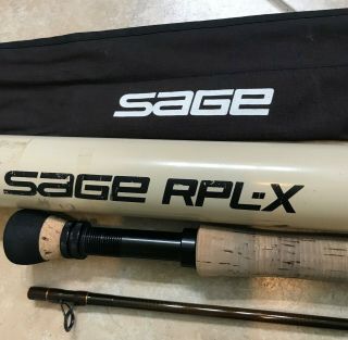 Vintage Sage Graphite Iii Gfl 1190 Rpl Xb Fly Fishing Rod.  9 
