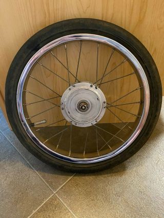 Vintage 1968 - 73 Schwinn Krate Stingray 16” Front Wheel Rim Atom Drum Brake