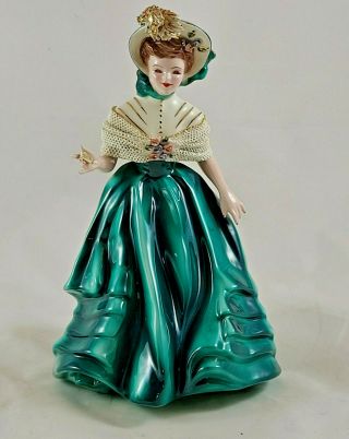 Vintage Florence Ceramics Pasadena California " Claudia " Figurine 1950 