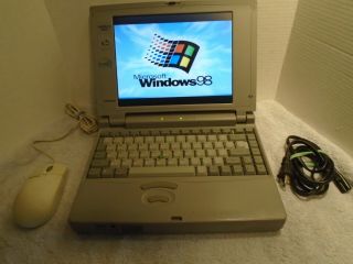 Vintage Toshiba Satellite Pro 400cdt/810 Laptop Windows 98 Good
