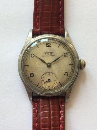 Vintage Tissot Non Magnetic Gents Watch Cal 27