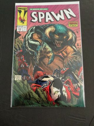 Spawn 222 Todd Mcfarlane Spider - Man Homage Variant Venom Spider - Man Nm
