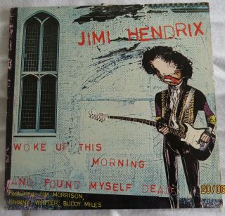 Jimi Hendrix - Woke Up This Morning.  - 1980 Uk Red Lightnin 