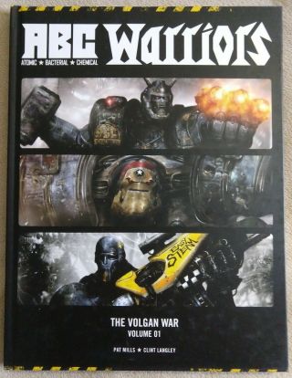 A.  B.  C.  Warriors The Volgan War Volume 1 Hardcover Hc - 2000 Ad - Uk Import
