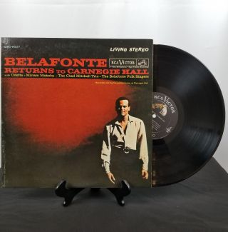 Harry Belafonte - Belafonte Returns To Carnegie Hall - 2 Lp Vinyl Record (b6)
